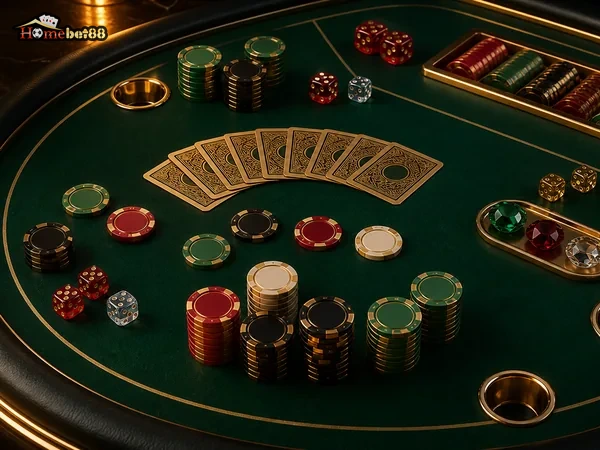 Antarmuka West Hunter Bingo saat bola bingo diundi dan angka yang cocok ditandai